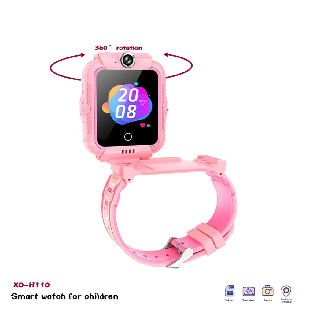 XO Design Kids H110 Smartwatch, Pink