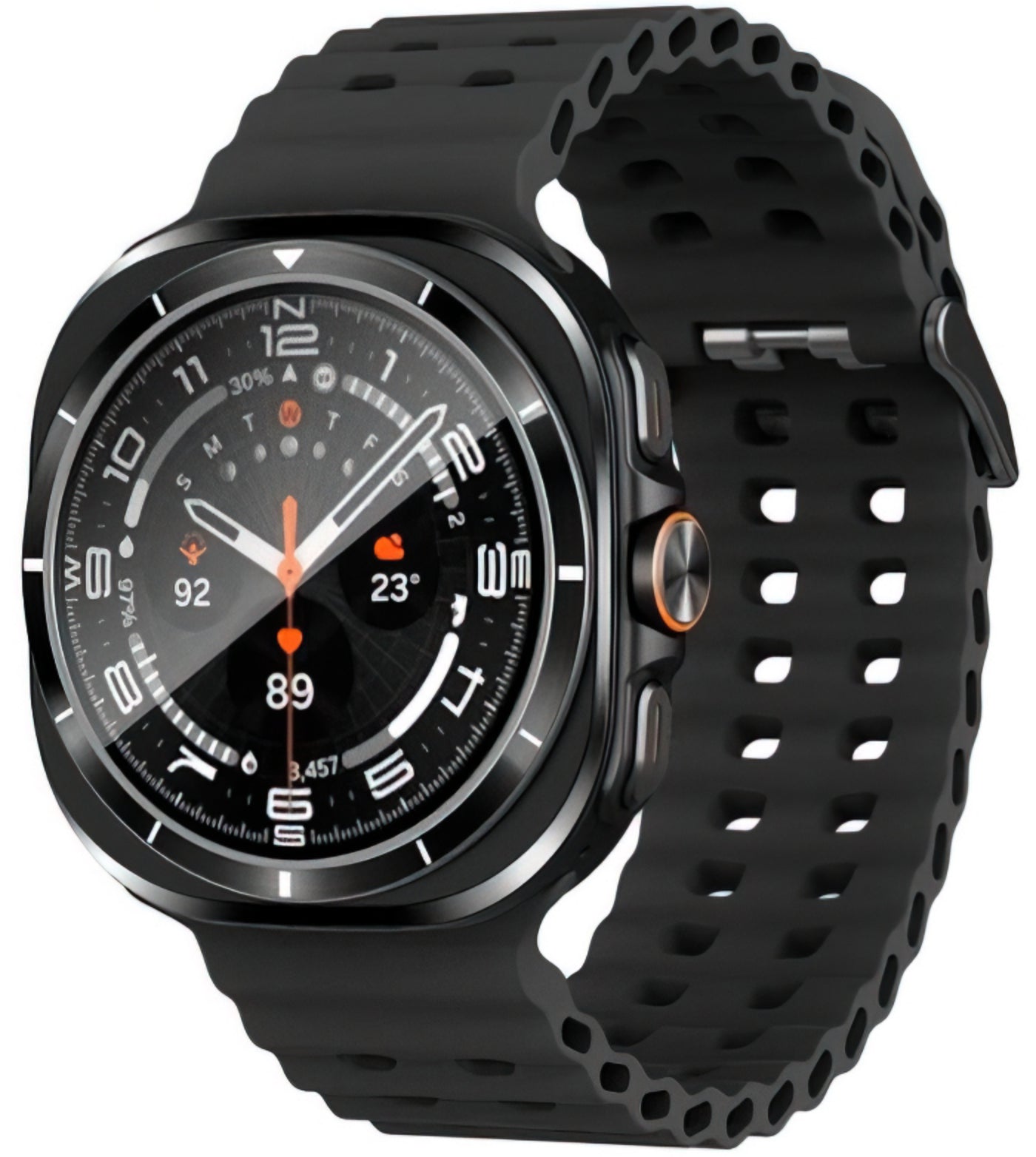 Smartwatch XO Design Ultra, Schwarz