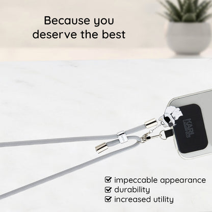 Karl Lagerfeld Choupette Telefonkordel, Grau