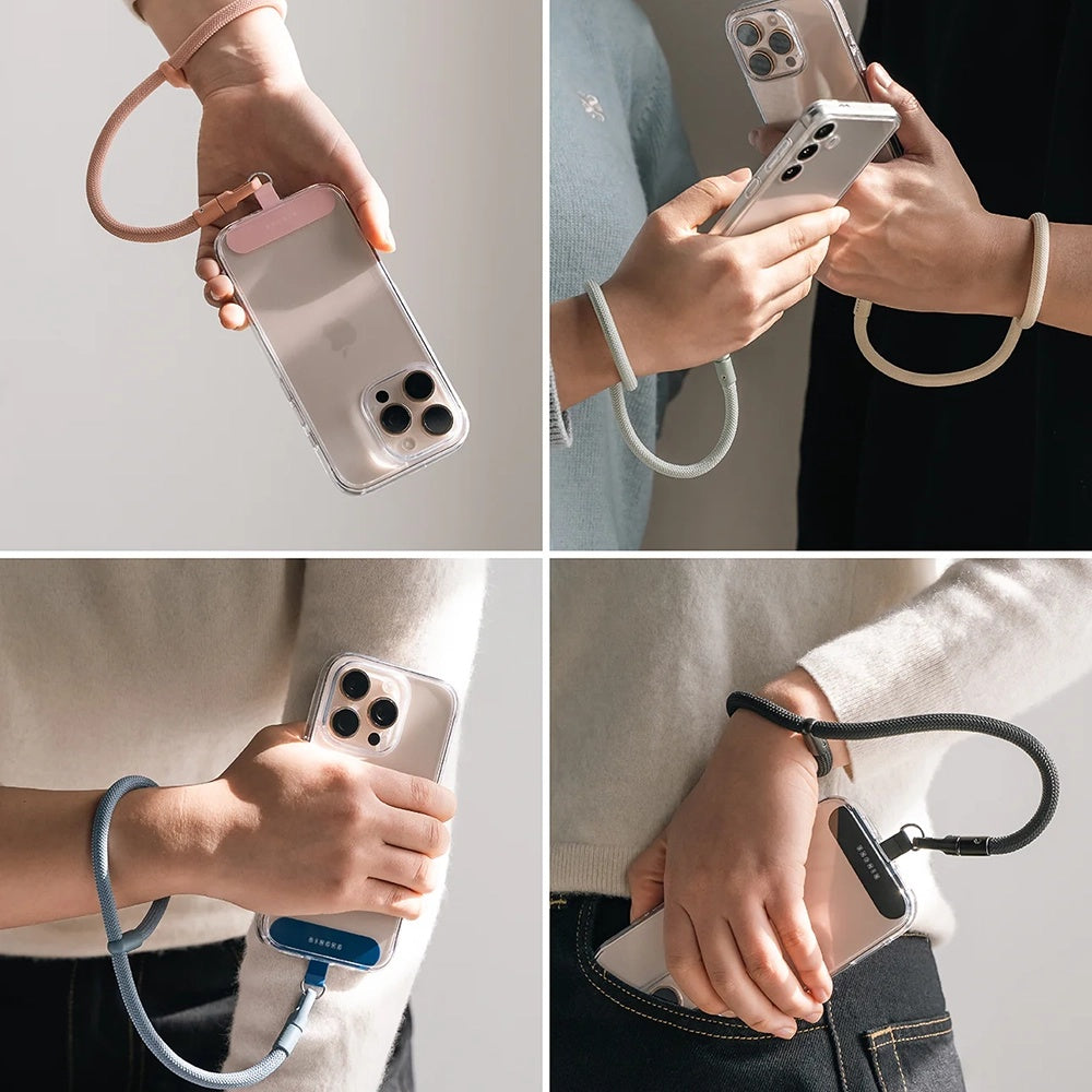 Ringke Link Flow P-Type Telefonkordel, Rosa