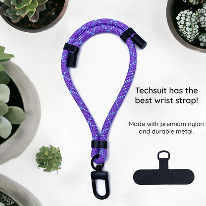 Techsuit Phone Lanyard RWS1-12, Gray Green
