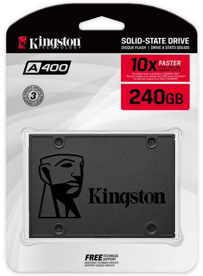 Solid State Drive (SSD) Kingston A400, 240GB, 2,5 Zoll, SATA III SA400S37/240G