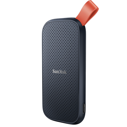 Solid State Drive (SSD Extern) SanDisk, 2TB, Schwarz SDSSDE30-2T00-G26