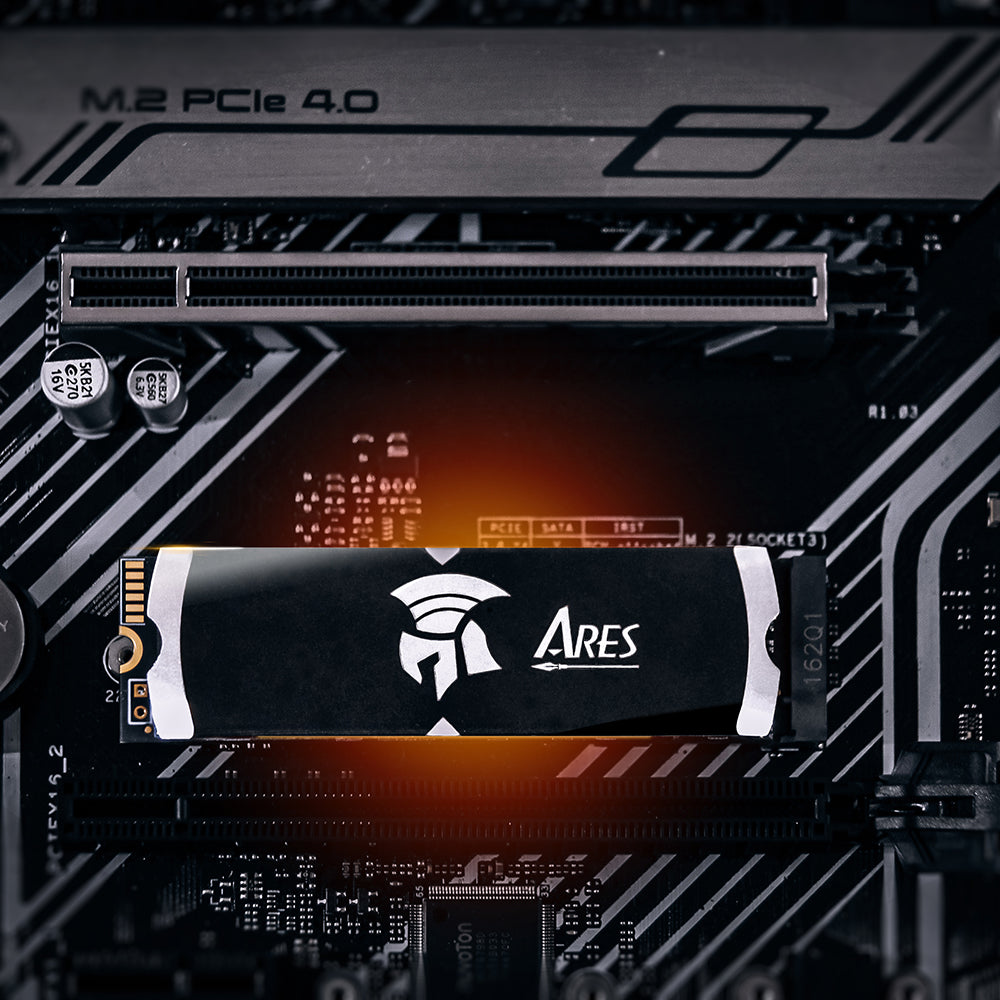 Solid State Drive (SSD) Dato Ares Dark Sword, NVME 1.4, PCIE Gen4x4, 1TB, Schwarz ARSDSK-1TB