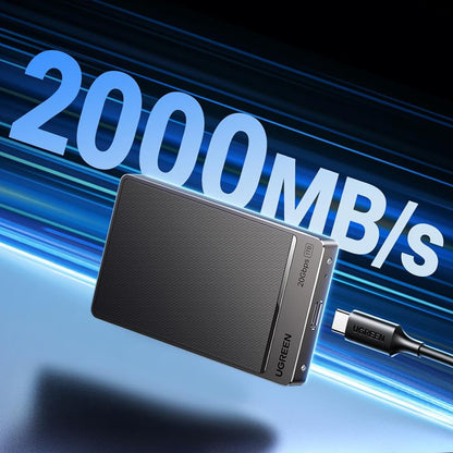 Solid State Drive (Externe SSD) UGREEN 35270, 1TB, Grau