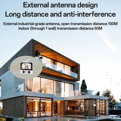 Klingel Yesido KM27, Wi-Fi, 2K, Weiß