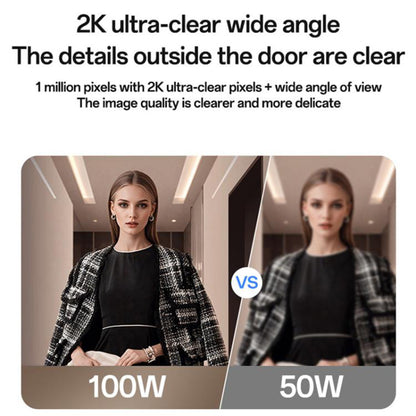 Klingel Yesido KM27, Wi-Fi, 2K, Weiß