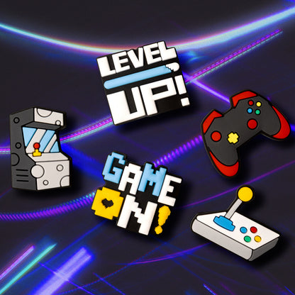 3D OEM GameOn Aufkleber für Telefon-/Tablet-Hülle, 5-teiliges Set, Mehrfarbig