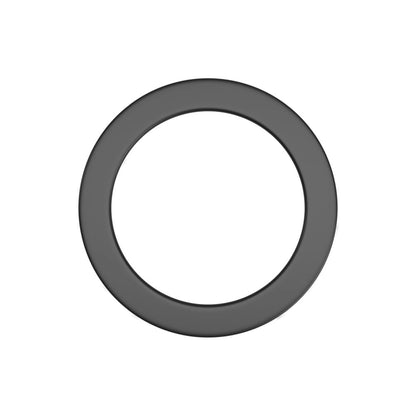 Metallischer Fixiersticker, Schwarz