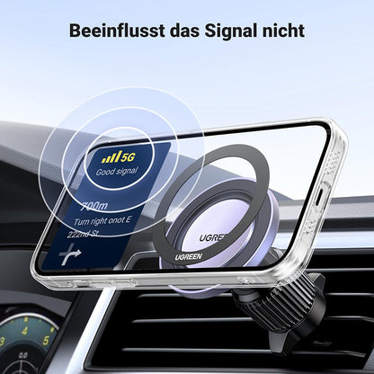 Metallsticker UGREEN LP428 (25766), Set 2 Stück, Schwarz