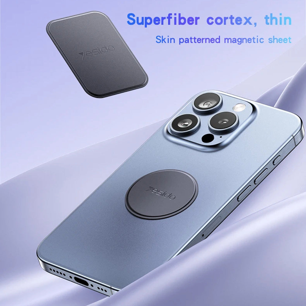 Metallsticker Yesido C207 2in1, Schwarz