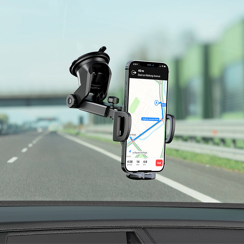 BH53 Windy Autohalterung, 4.5inch - 6.7inch, Schwarz 