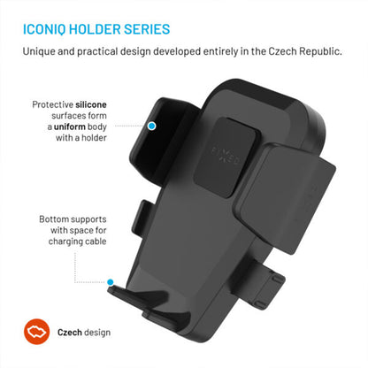 Fixed Iconiq Vent Car Holder, Universal, Black