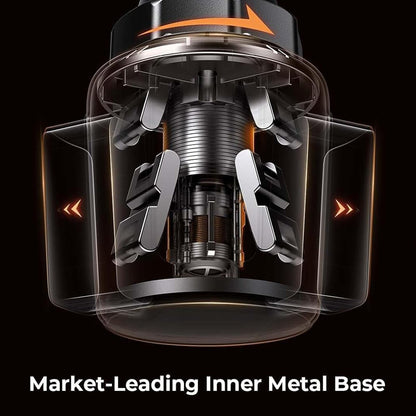 Lisen Autohalterung für Telefon / Tablet, 4,5 Zoll - 12,9 Zoll, Schwarz YL0223070048