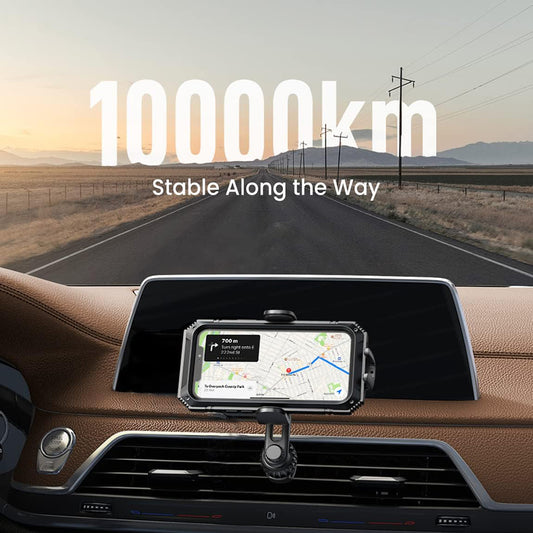 Lisen Car Holder, 4.7inch - 7.2inch, Black YL0222060011