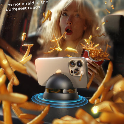 Autohalterung Lisen für Telefon / Tablet mit einer Dicke von 6mm - 13mm, Schwarz YL0224060015