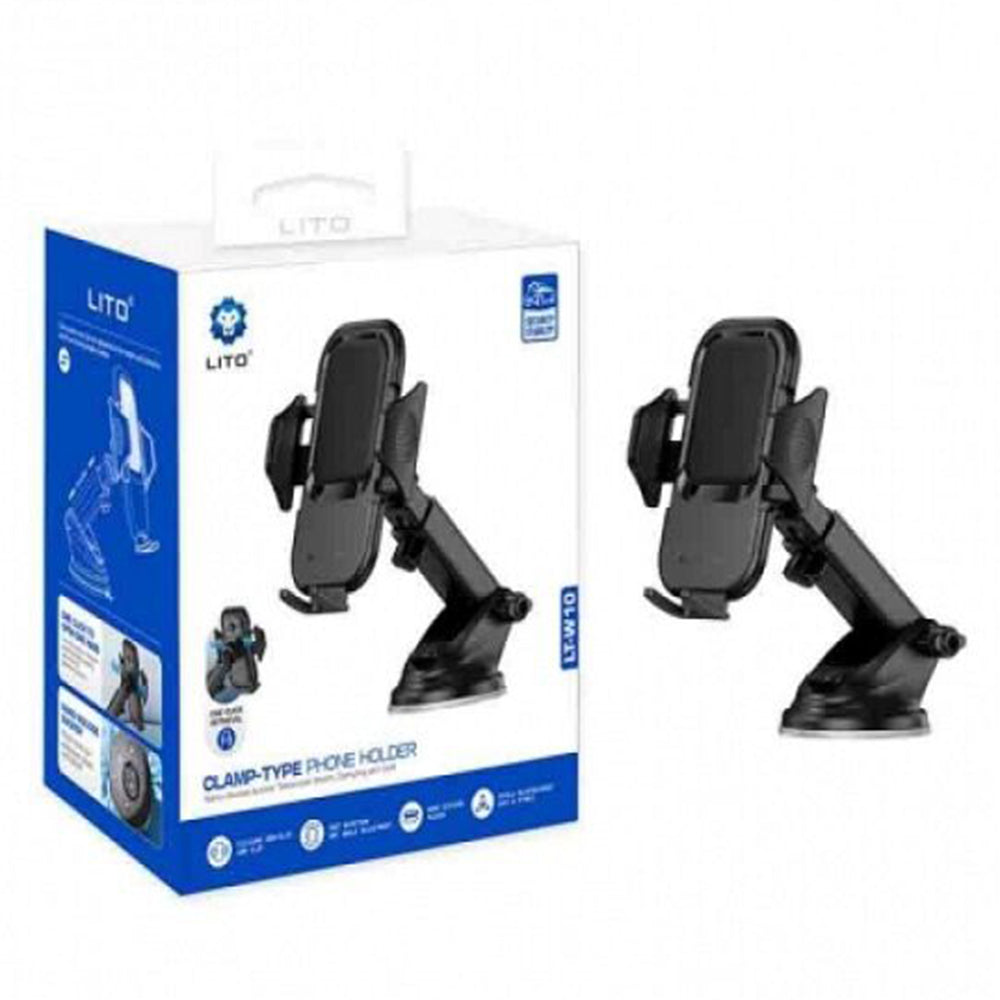 Autohalterung Lito LT-W10, Universal, Grau