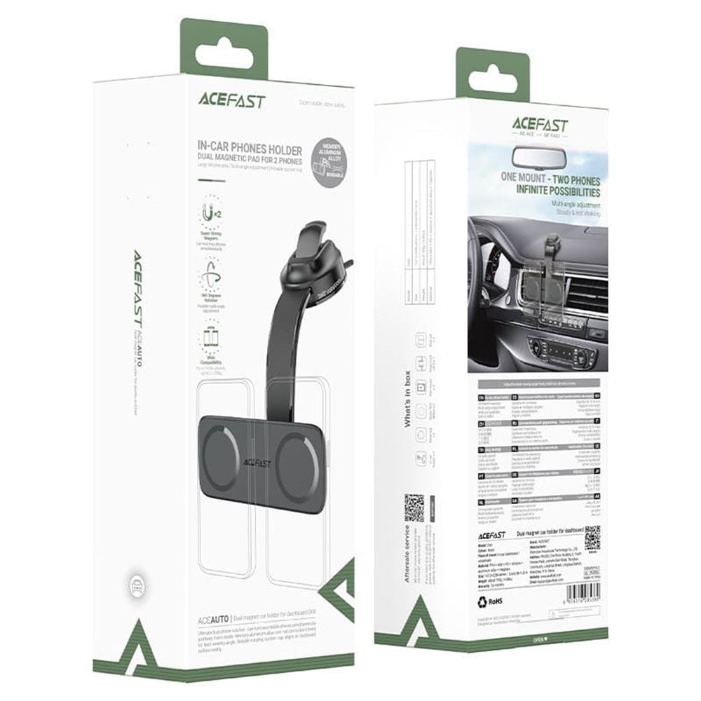 Magnetische Autohalterung Acefast D60, Universal, Schwarz
