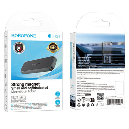 Magnetische Autohalterung Borofone BH121, 4,5 Zoll - 7 Zoll, Schwarz Grau