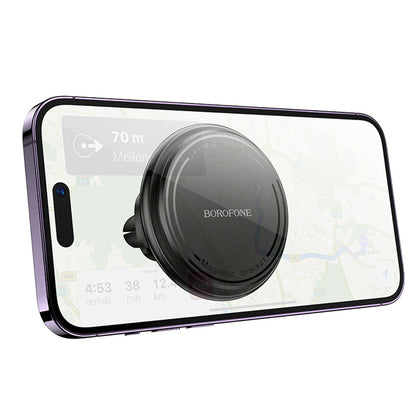Magnetische Autohalterung Borofone BH135 Parker, Universal, Schwarz