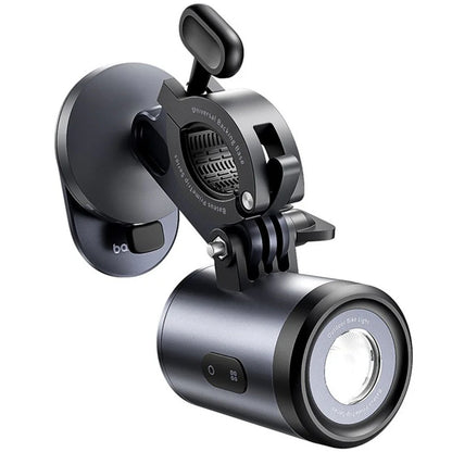 Fahrradhalter mit Taschenlampe Baseus PrimeTrip, Universal, Schwarz C12569000121-00