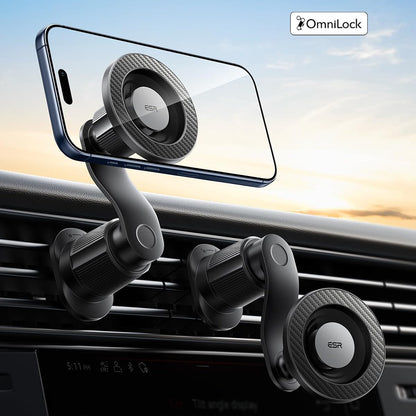 Magnetische Autohalterung ESR OmniLock Vent, Universal, Schwarz