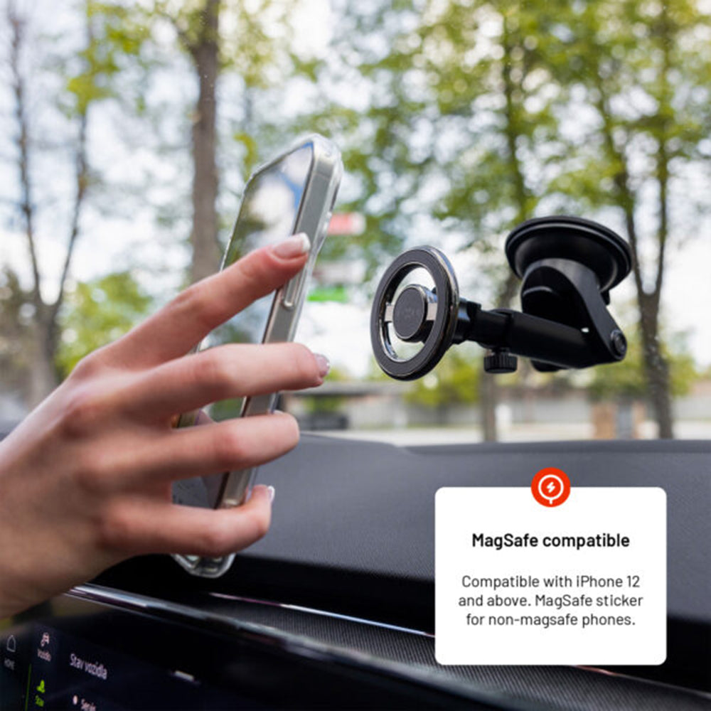 Autohalterung Magnetic Fixed MagMount XL, Universal, Schwarz