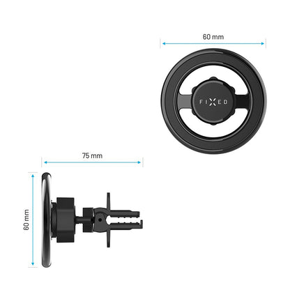 Magnetische Autohalterung Fixed, Universal, Silber