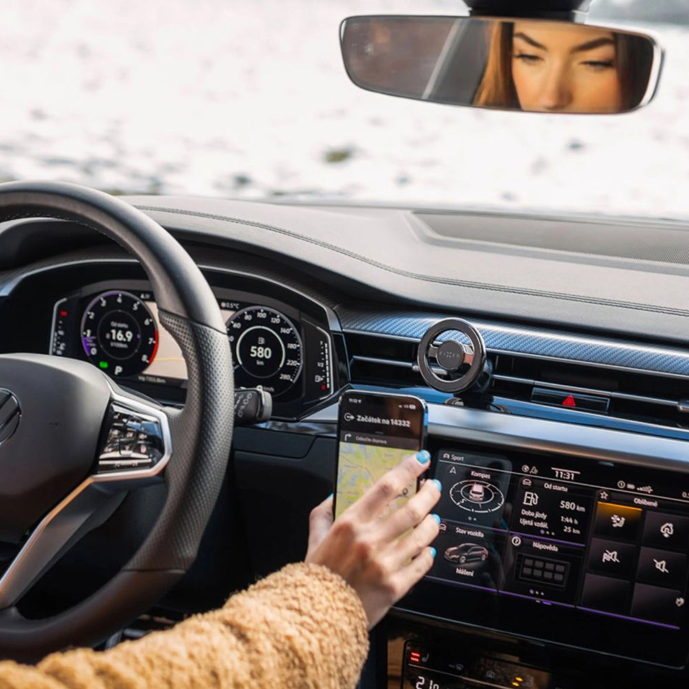 Magnetische Autohalterung Fixed, Universal, Silber