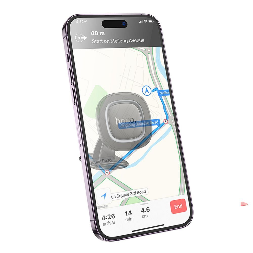 Magnetische Autohalterung HOCO H73, Universal, Grau