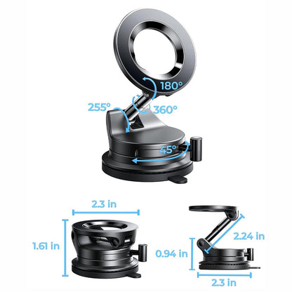 Magnetische Autohalterung Lisen A608, Universal, Schwarz