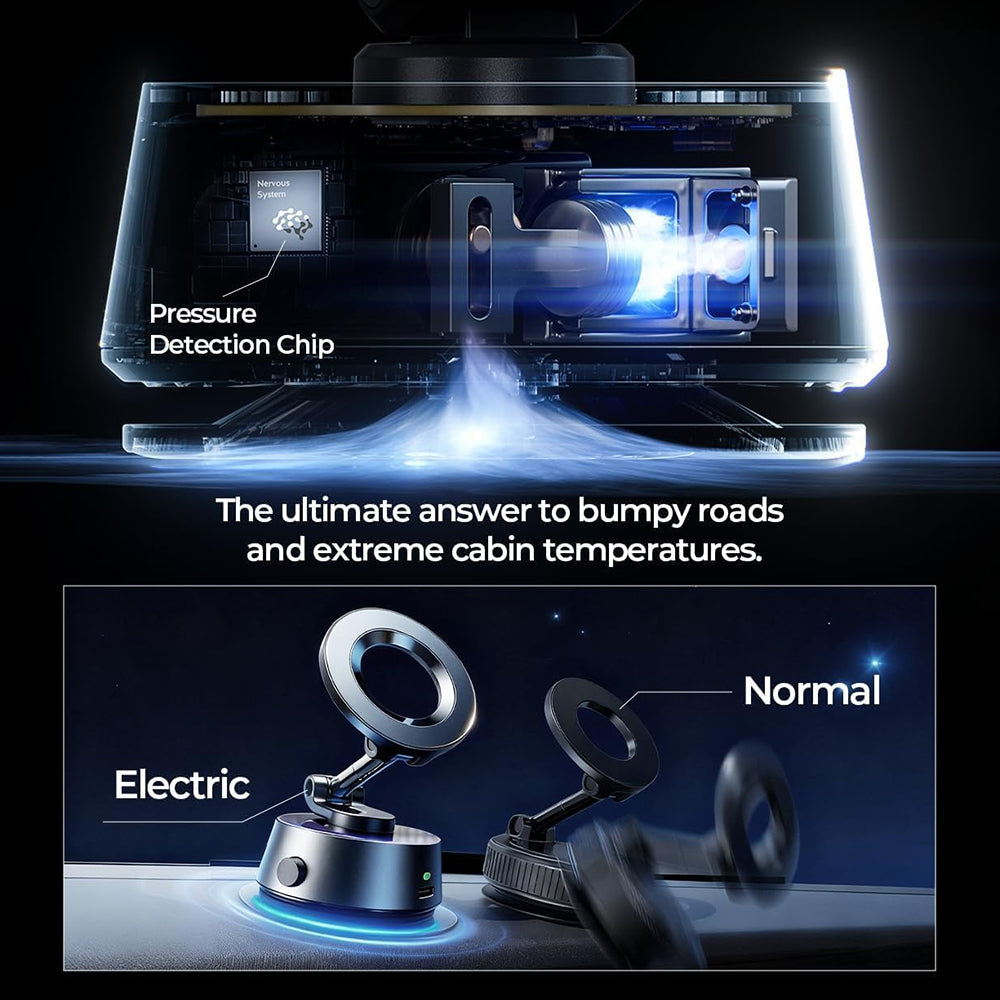 Lisen A690 Magnetic Car Holder, Universal, Grey