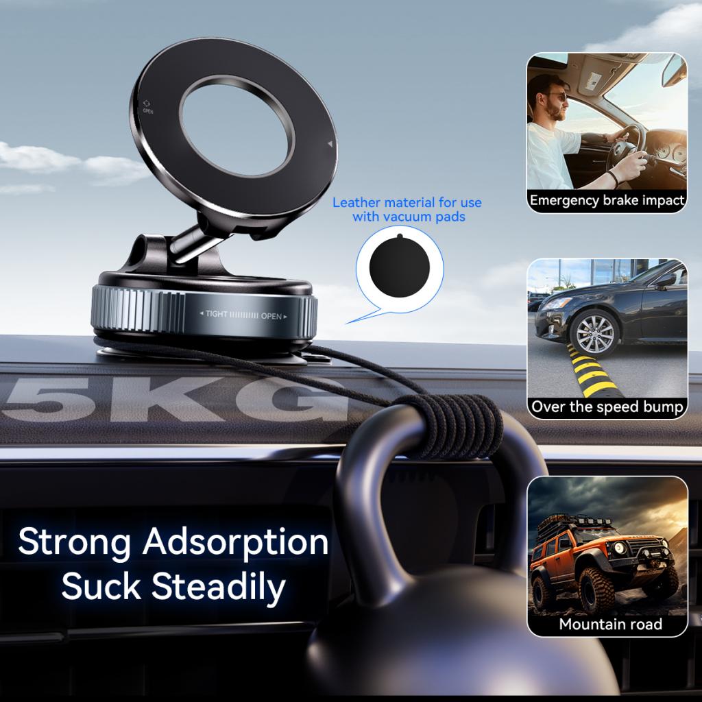 Magnetische Autohalterung XO Design C169, Universal, Schwarz