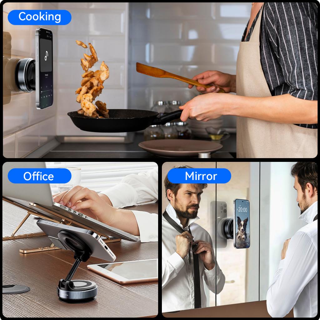 Magnetische Autohalterung XO Design C169, Universal, Schwarz