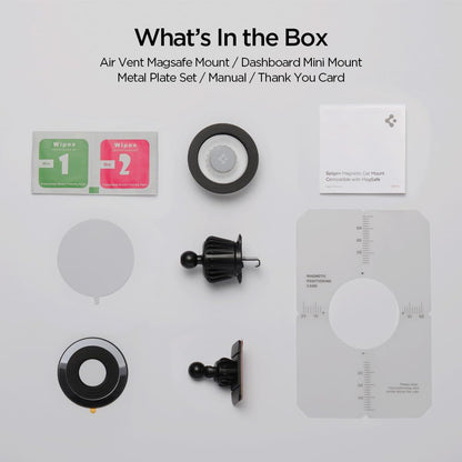 Magnetische Autohalterung Spigen MFT13, Universal, Schwarz