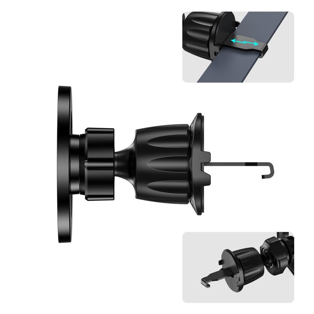 Magnetische Autohalterung Tech-Protect N56 Carbon Vent, Universal, Schwarz