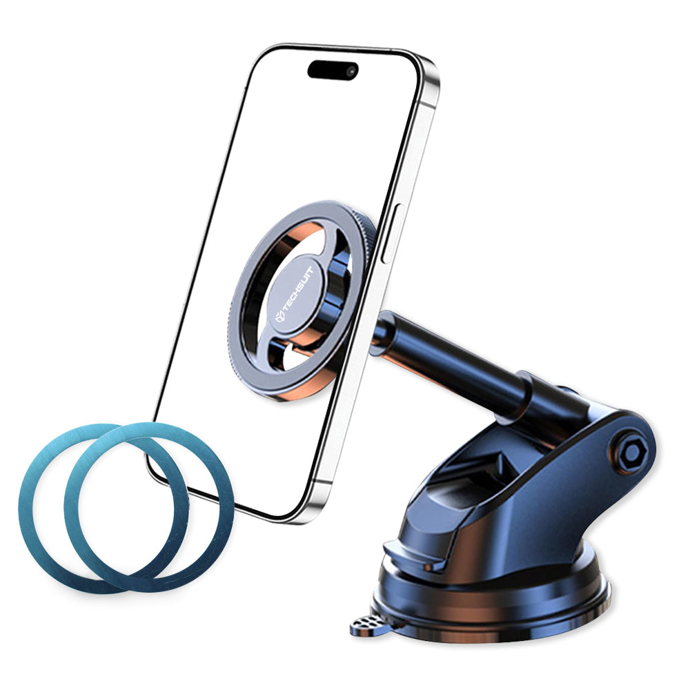 Autohalterung Magnetic Techsuit S12, Universal, Schwarz