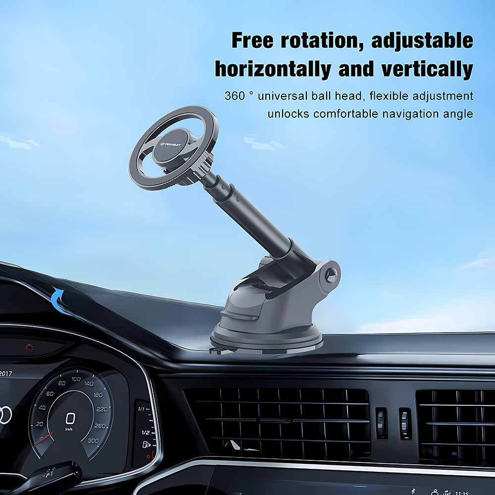 Autohalterung Magnetic Techsuit S12, Universal, Schwarz