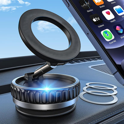 Magnetische Autohalterung Techsuit S15, Universal, Schwarz