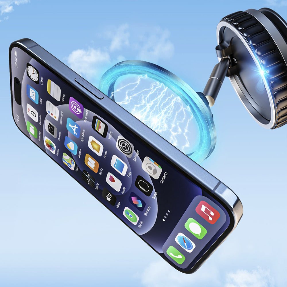 Magnetische Autohalterung Techsuit S15, Universal, Schwarz