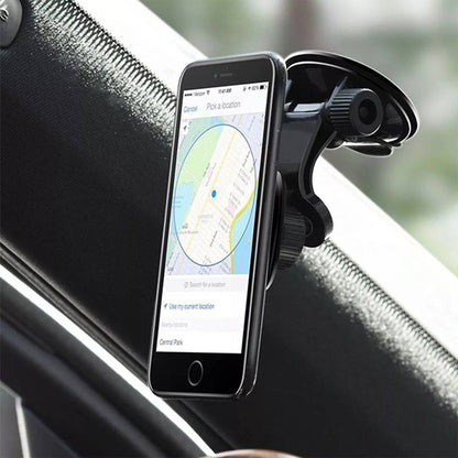 Magnetische Autohalterung Techsuit S6, Universal, Schwarz Rot