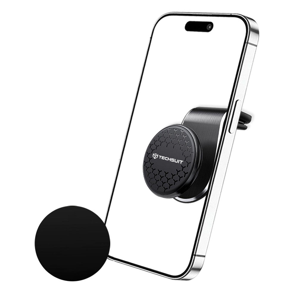 Magnetische Autohalterung Techsuit S8, Universal, Silber