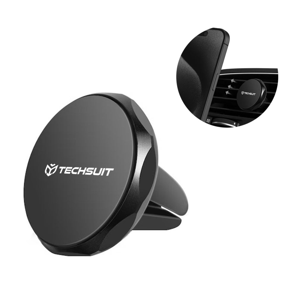 Magnetische Autohalterung Techsuit S9, Universal, Silber
