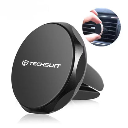 Magnetische Autohalterung Techsuit S9, Universal, Silber