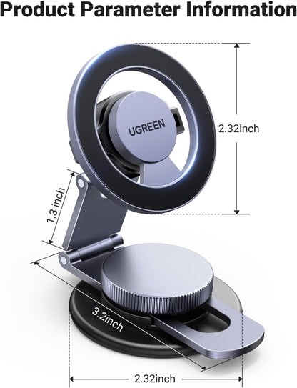 Magnetische Autohalterung UGREEN LP865, Universal, Schwarz