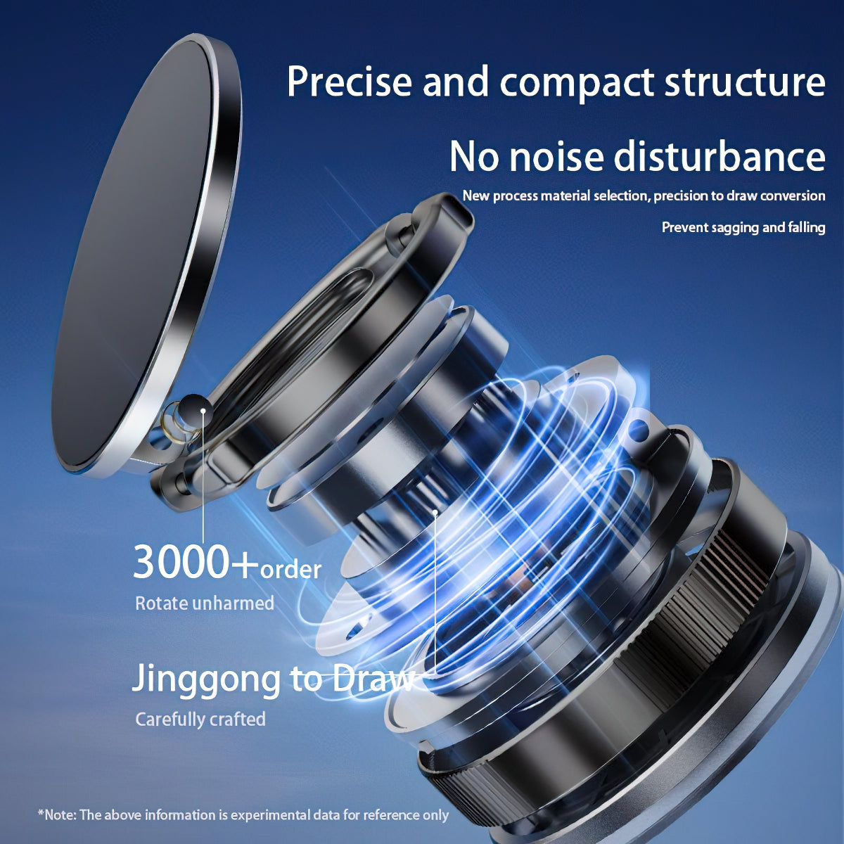 Magnetische Autohalterung XO Design C177, Universal, Schwarz