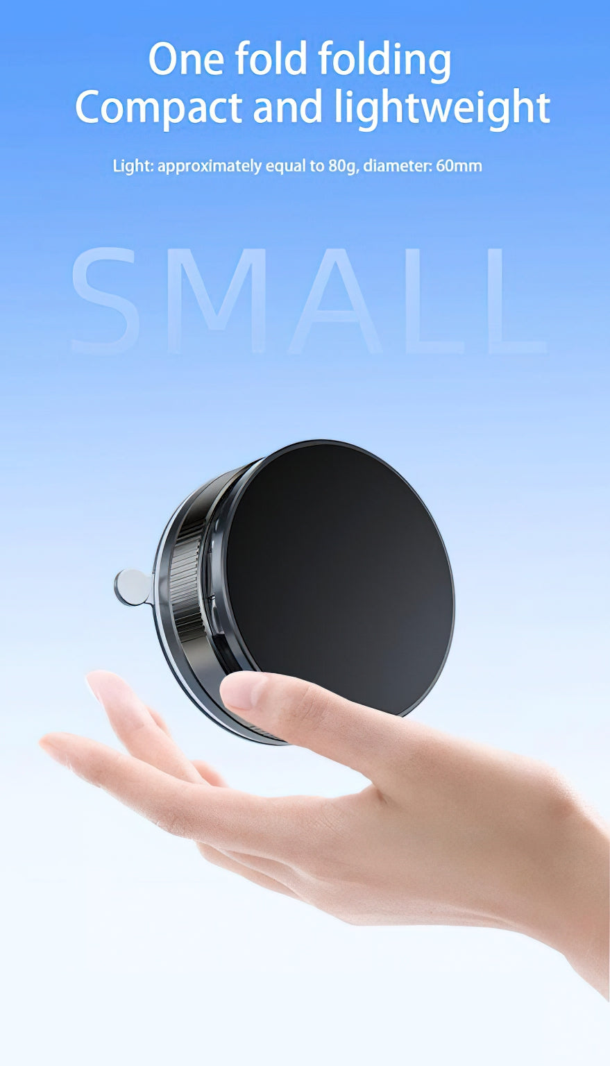 Magnetische Autohalterung XO Design C177, Universal, Schwarz