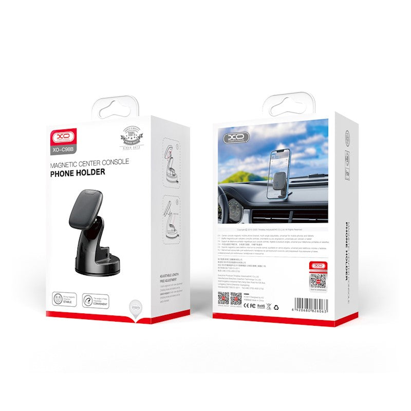 XO Design Magnetische Autohalterung C98B, Universal, Schwarz 