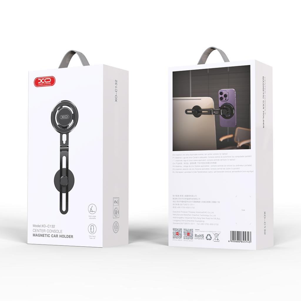Magnetische Autohalterung XO Design C132, Universal, Schwarz