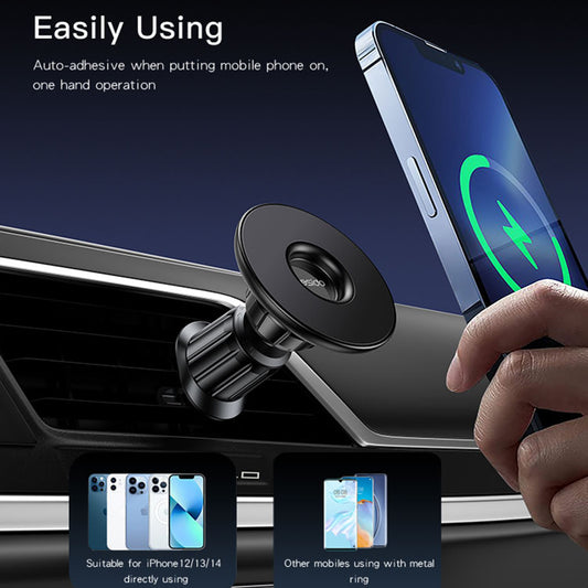 Magnetische Autohalterung Yesido C156, Universal, Schwarz